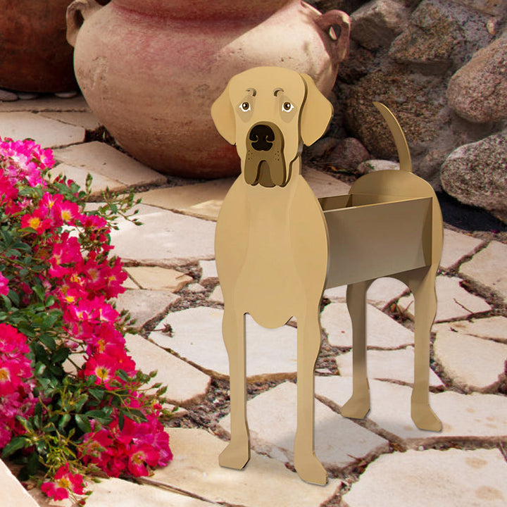 Deutsche Dogge Pflanztopf