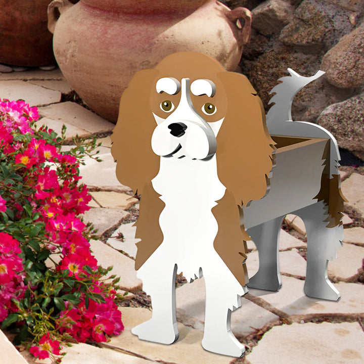 Cavalier King Charles Spaniel Plant Pot