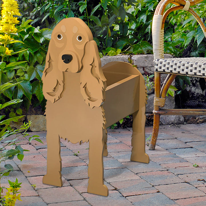 Cockerspaniel Pflanztopf
