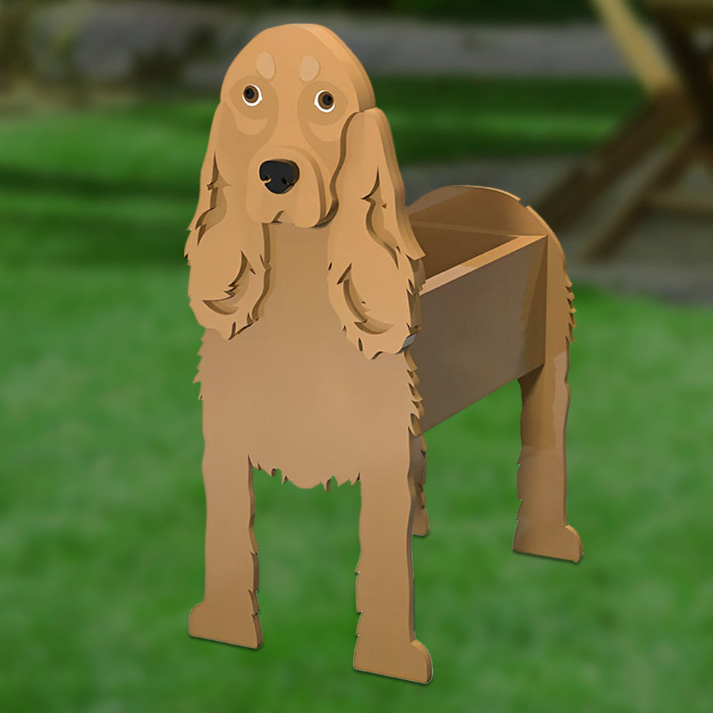 Cockerspaniel Pflanztopf