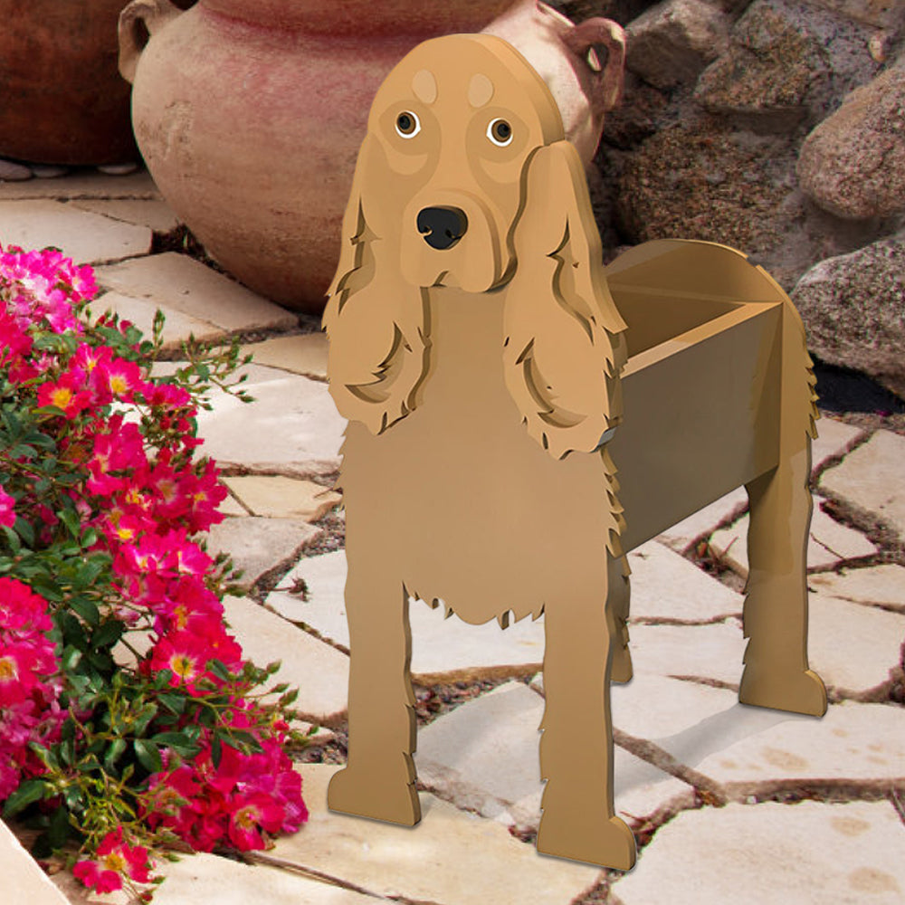 Cockerspaniel Pflanztopf