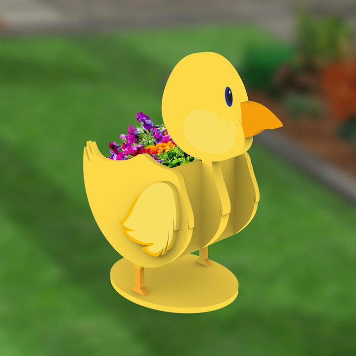 Baby Küken Blumentopf