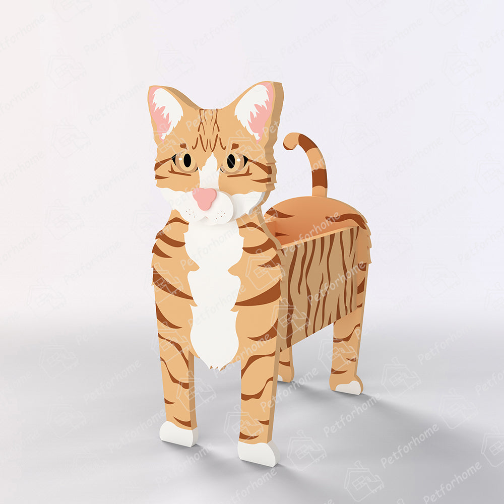 Rotschopfkatze Pflanzgefäß