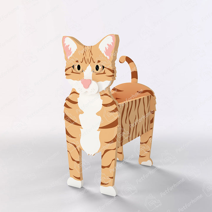 Rotschopfkatze Pflanzgefäß