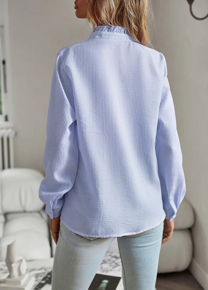 Edith | Elegante Bluse mit zauberhaften Rüschen