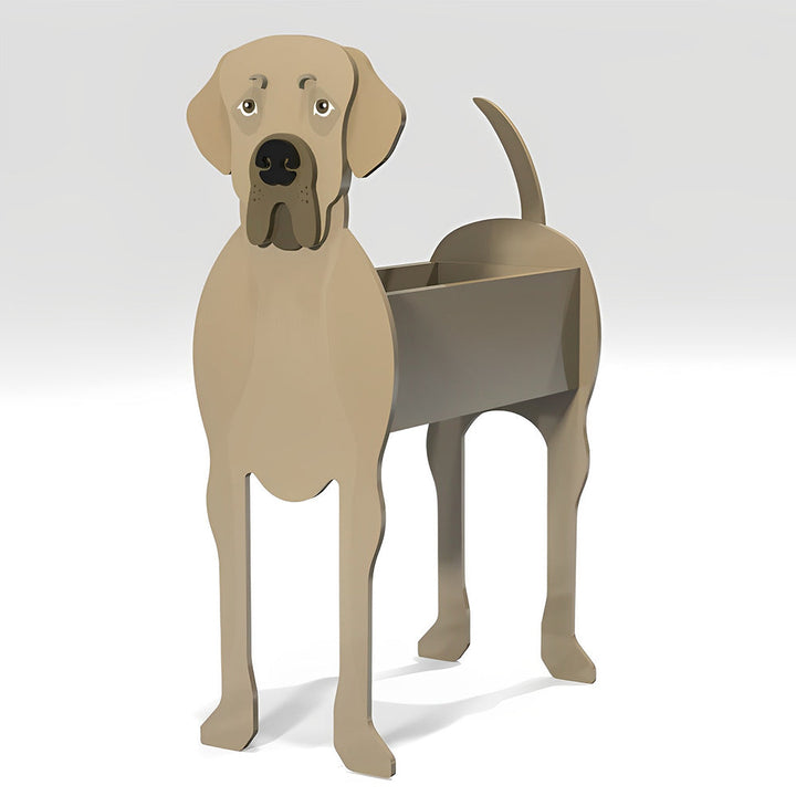 Deutsche Dogge Pflanztopf
