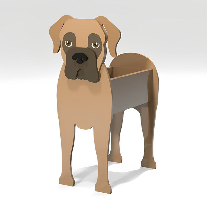 Boxer Flower Pot