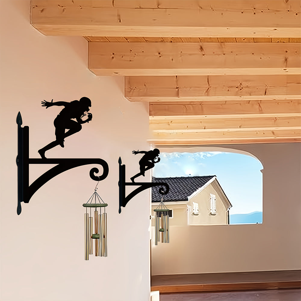 Rugby-Spieler Pflanzenhalter für Wand