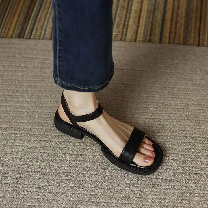 Clara Blockabsatz-Sandalen