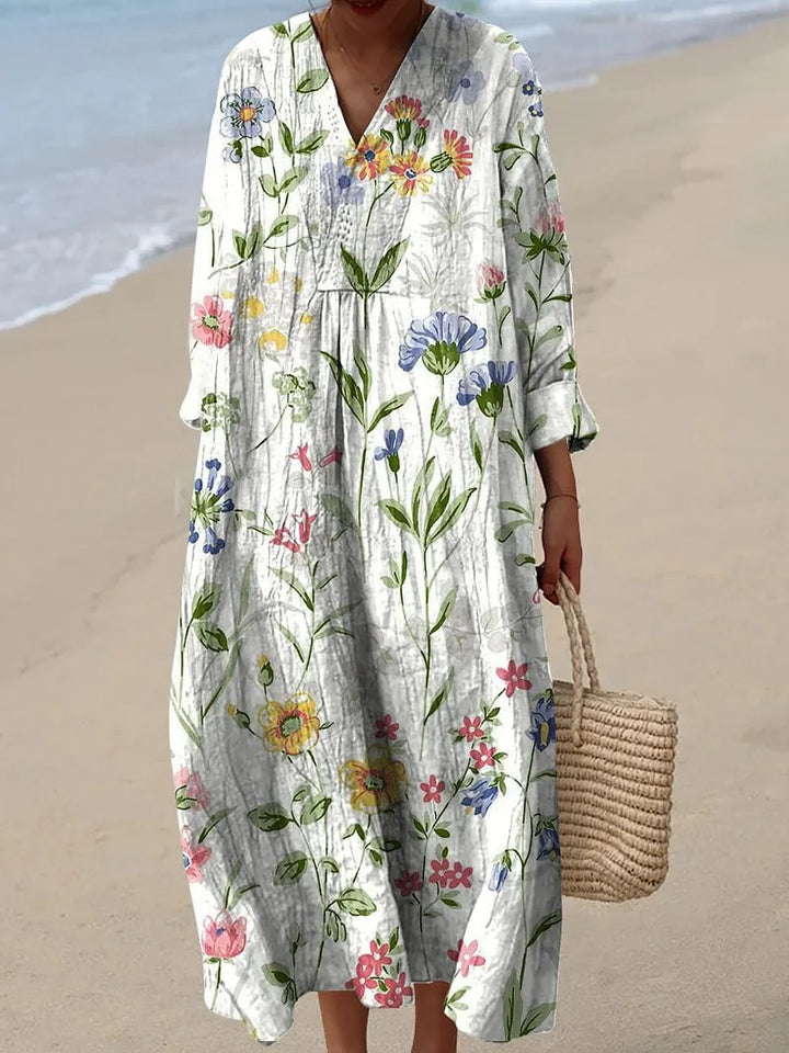 Cavell™ – Komfortables Midi-Kleid mit sommerlichen Blumenmustern