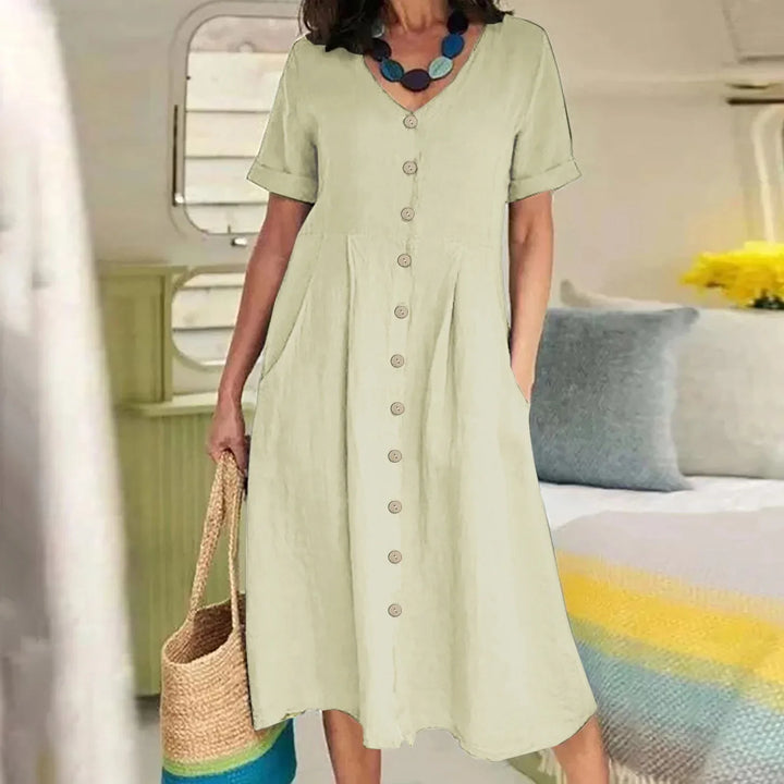 Cavell™ – Sommerliches Knopfkleid mit Eleganz