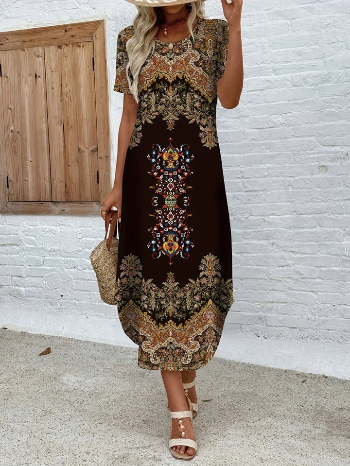 Lena | Elegantes Casual Kleid mit Lockerem Schnitt