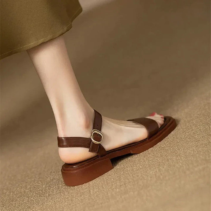 Clara Blockabsatz-Sandalen