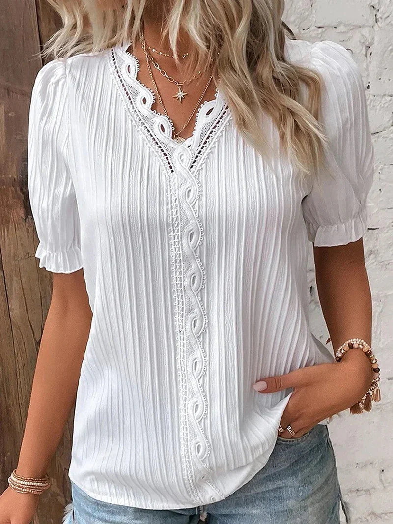 Bea | Elegante Bluse mit stilvollen Akzenten
