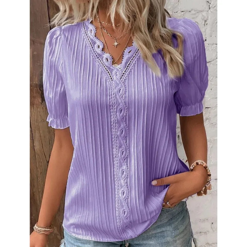 Bea | Charmante Bluse mit eleganten Details