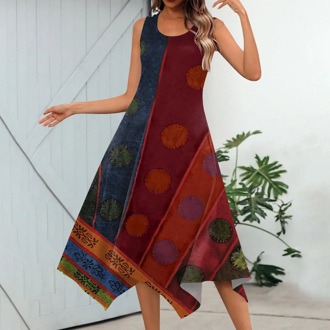 Cavell™ – Verspieltes Sommerkleid mit Punktmuster
