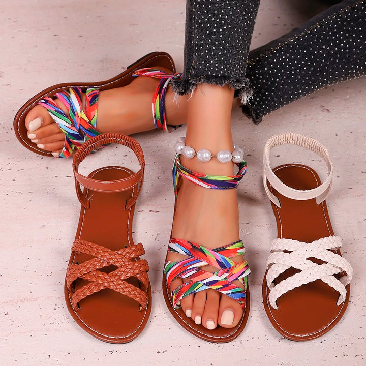 Lea™ | Kork Wedge Sandals