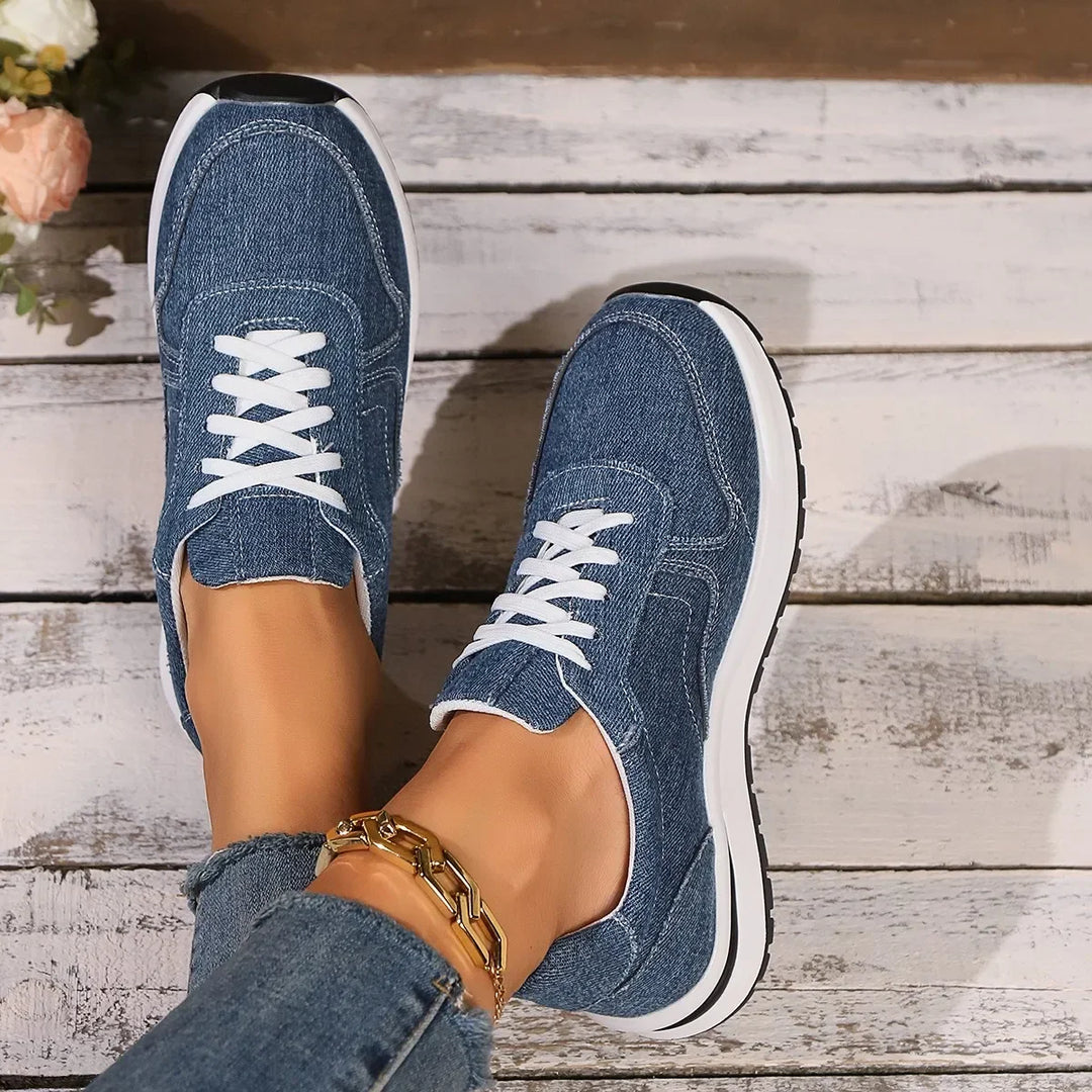 Dora | Modische Denim-Sneaker