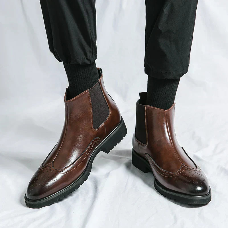Dwight | Kunstleder Chelsea Boots