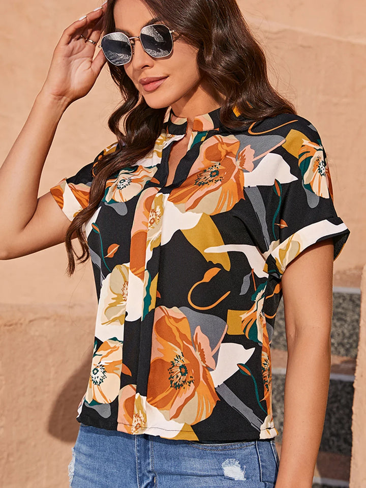 Sheila | Bunte Bluse mit lebhaftem Muster