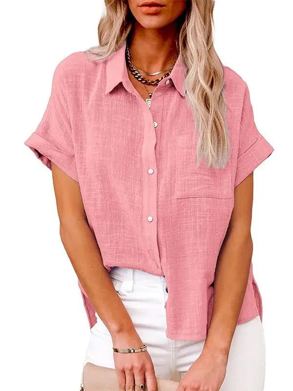 Lindy | Zeitlose Leinenbluse