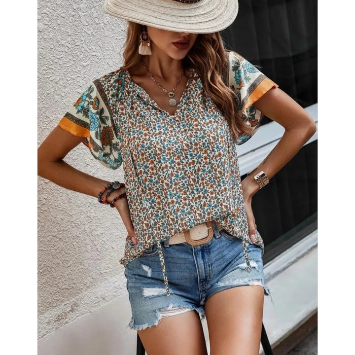 Virginia | Elegante Boho-Bluse
