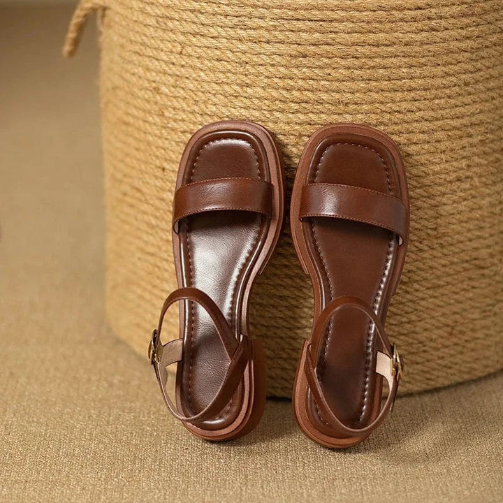 Clara Blockabsatz-Sandalen