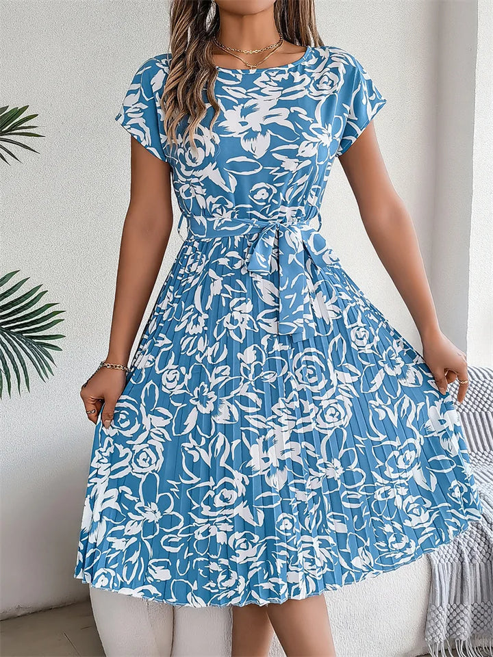 Amal | Modisches Kleid mit Blumenprint