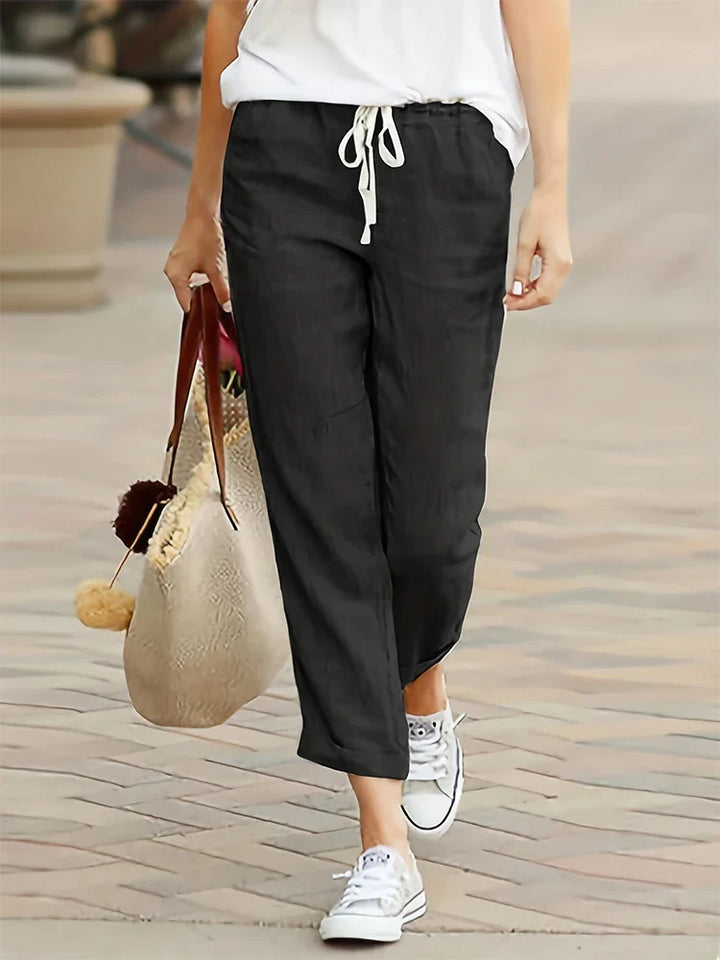 Nelia | Leichte Hose mit komfortabler Passform