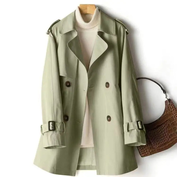 Pia | Stilvoller kurzer Trenchcoat