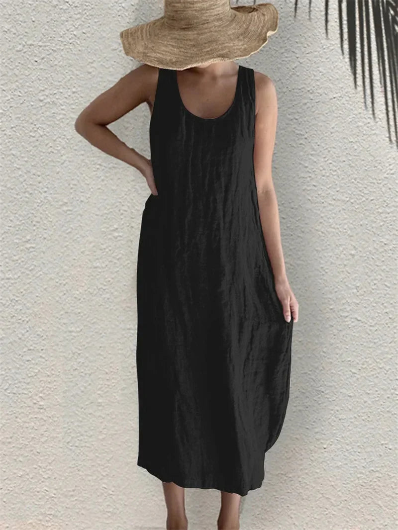 Cavell™ – Sommerkleid im Leinenlook