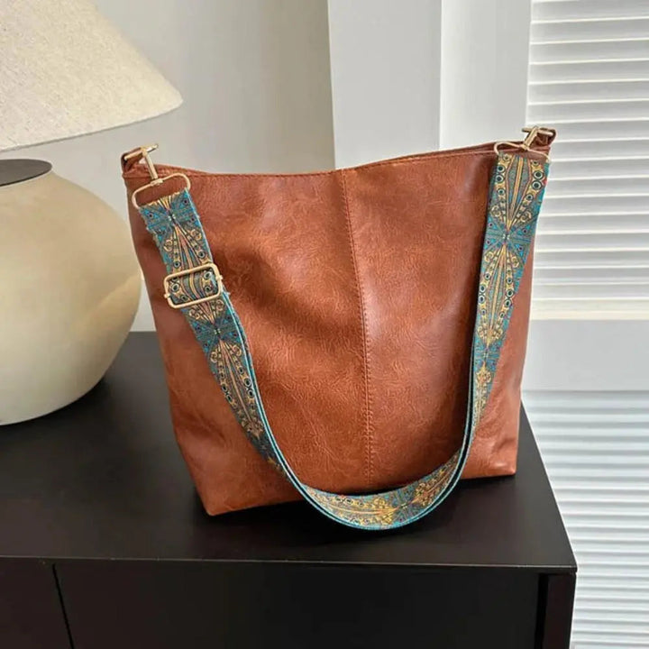 MONIKAS TASCHEN - Schultertasche mit Dekor - Mein Favorit