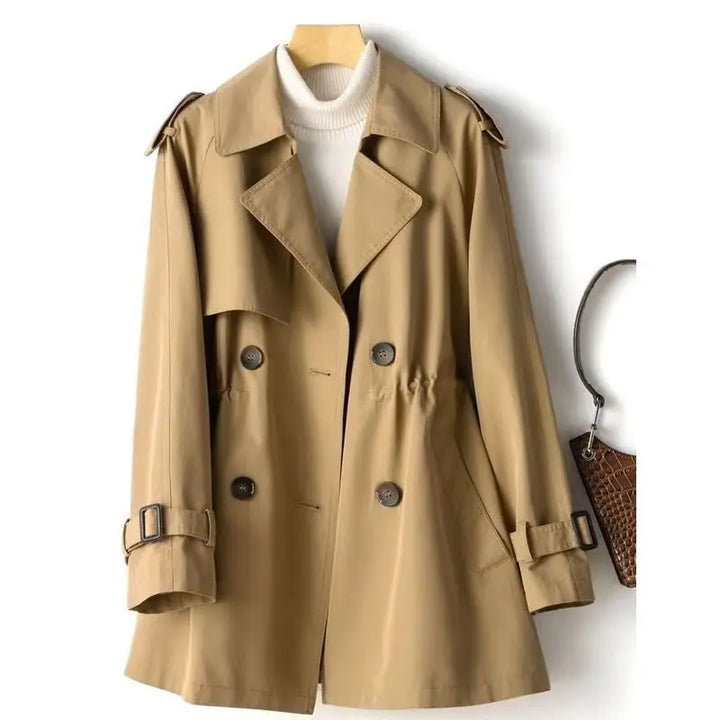 Pia | Stilvoller kurzer Trenchcoat