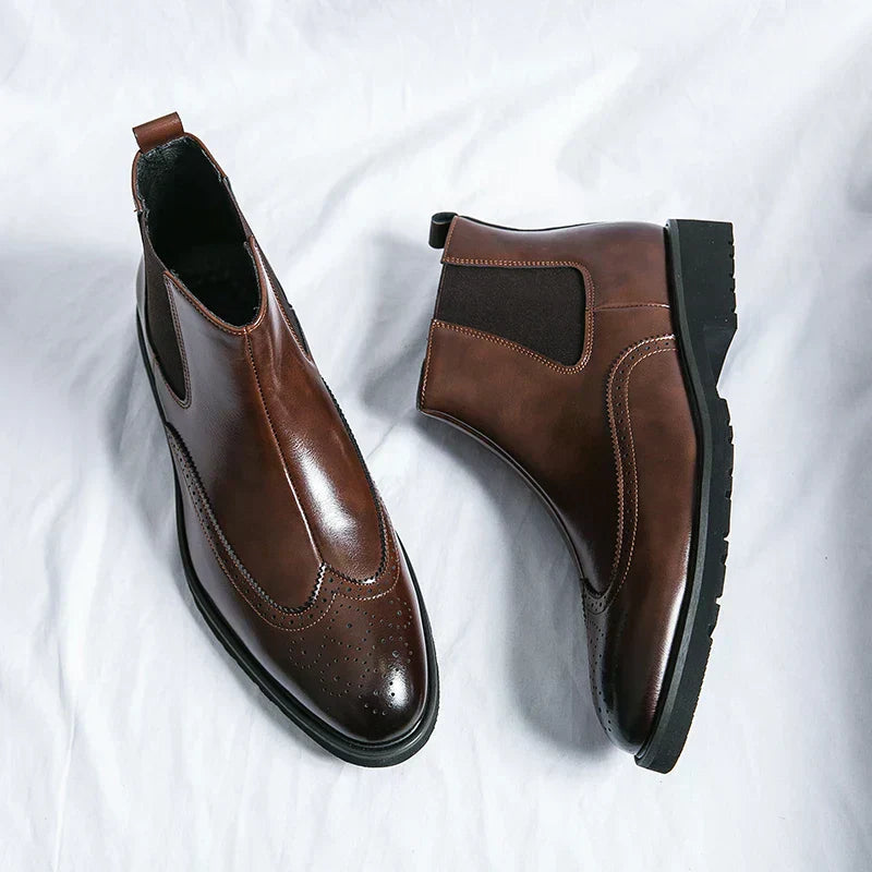 Dwight | Kunstleder Chelsea Boots