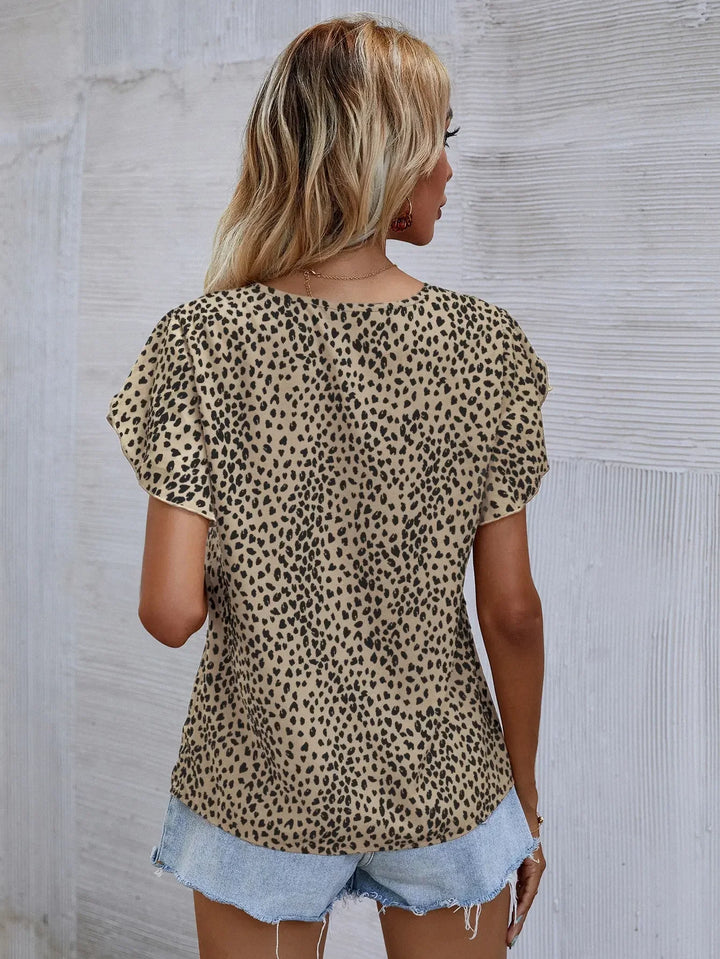 Cassidy | Elegante Bluse mit modernem abstraktem Muster