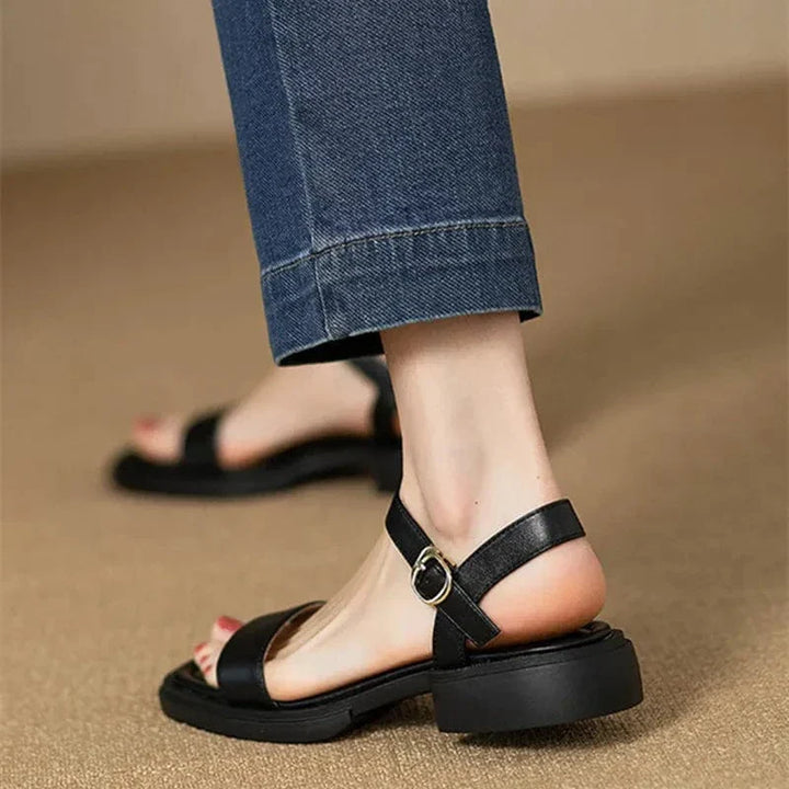 Clara Blockabsatz-Sandalen