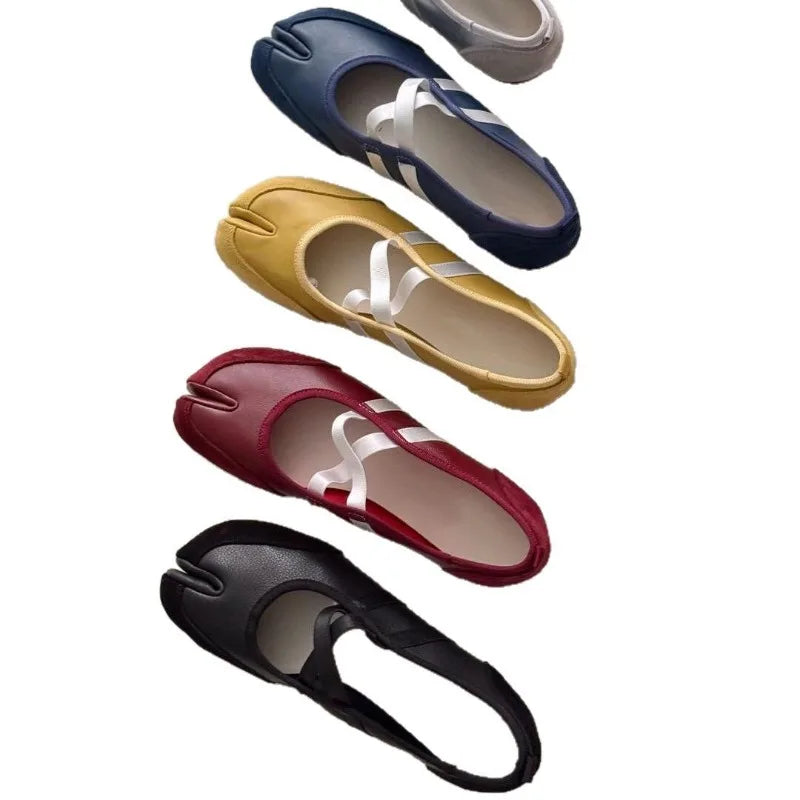 Zanir™ | Tabi Sneakers with Ballerina Style