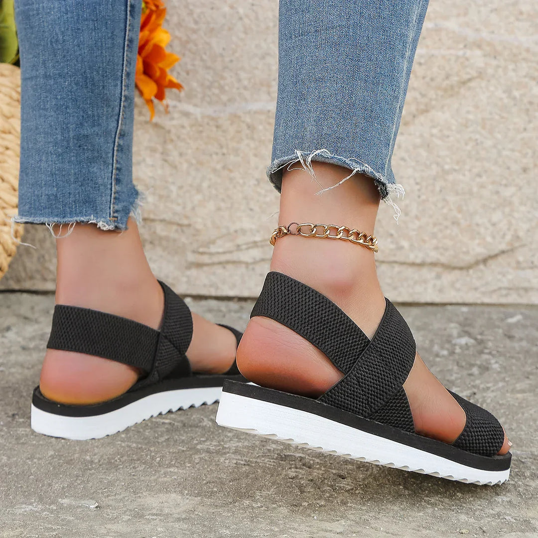 Solea™ | Strappy Block Heel Sandals