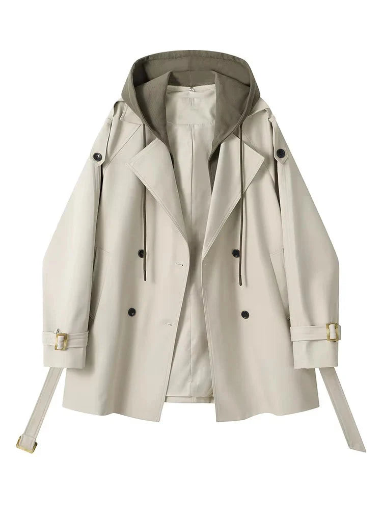 Richelle | Trench con cappuccio