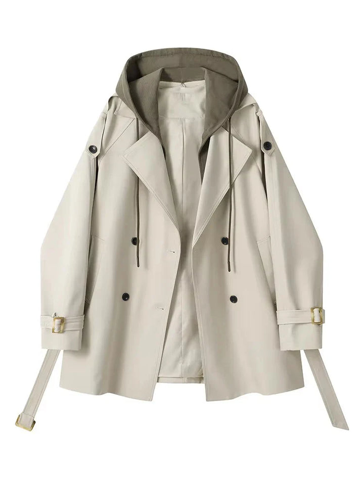 Richelle | Trench con cappuccio