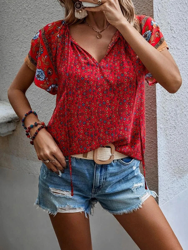 Virginia | Elegante Boho-Bluse