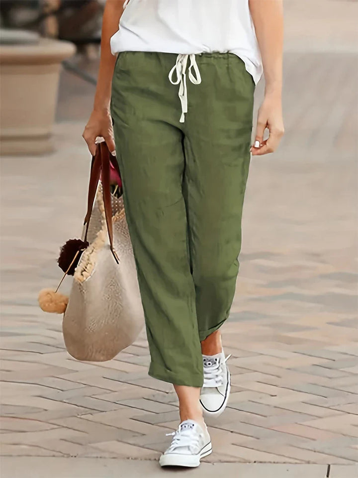 Nelia | Leichte Hose mit komfortabler Passform