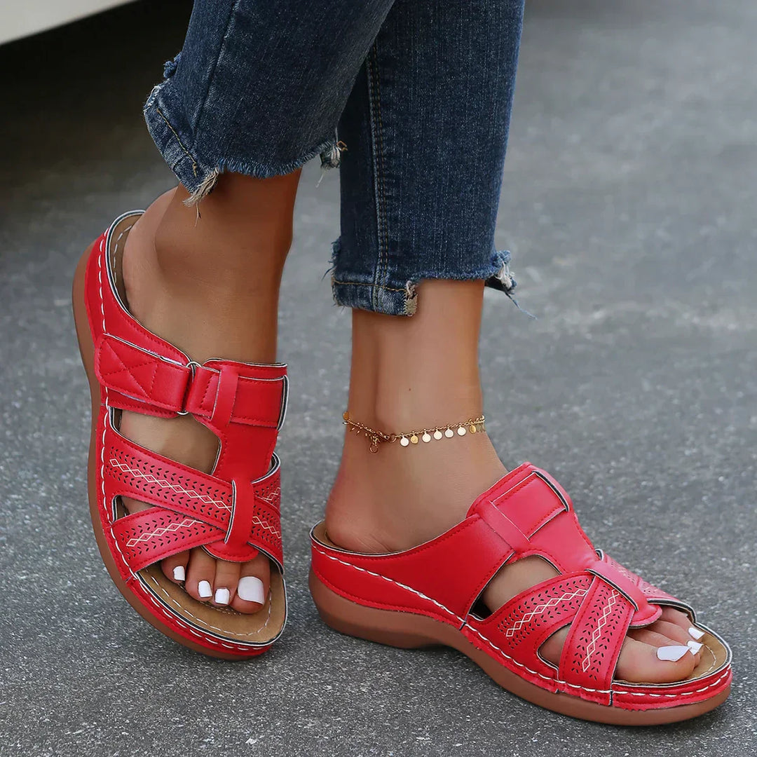 Mara™ | Komfort Sandalen mit Schrittstütze