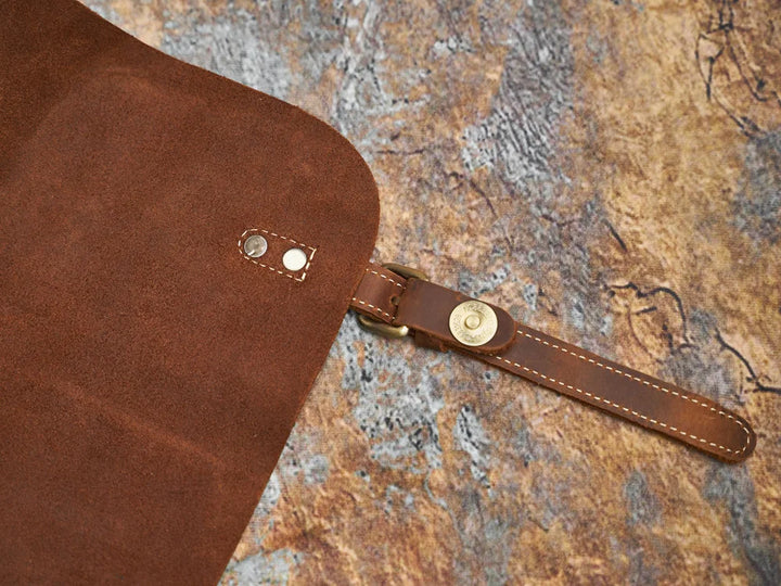 Robuster Echtleder-Reiserucksack in Braun | Großer Rucksack