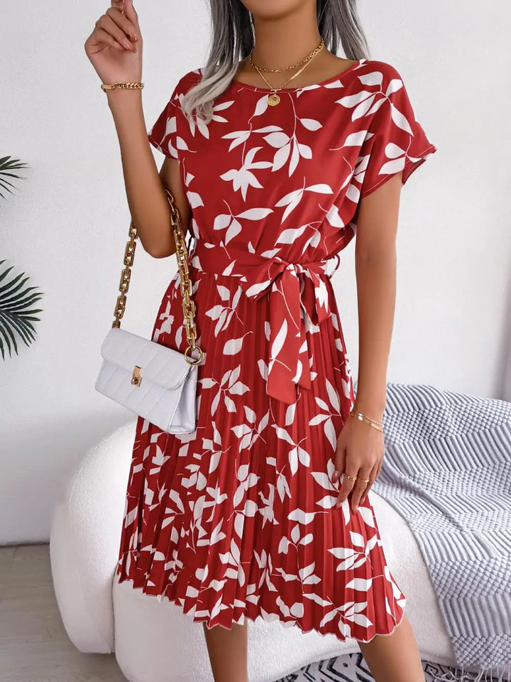 Amal | Modisches Kleid mit Blumenprint