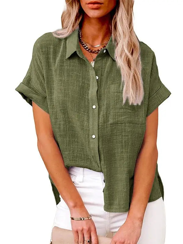 Lindy | Zeitlose Leinenbluse