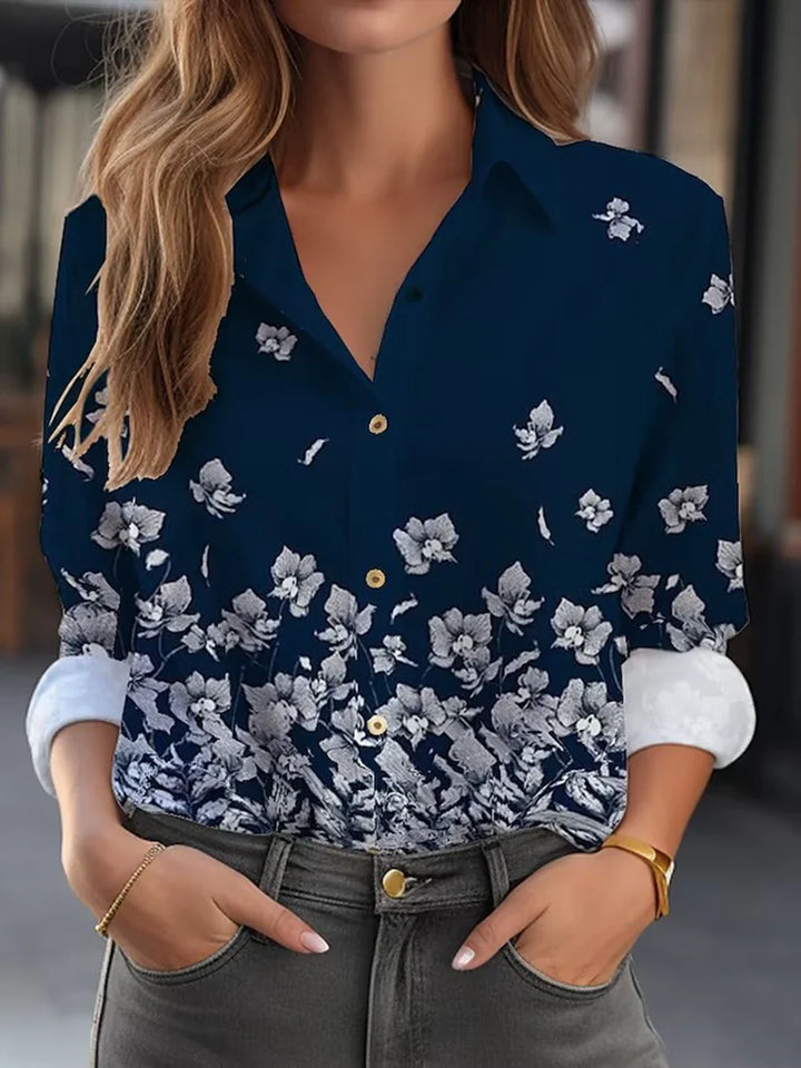 Regine | Elegante Bluse im floralen Design