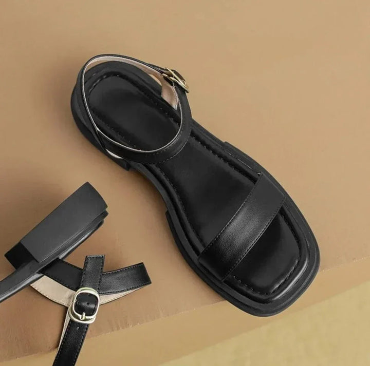 Clara Blockabsatz-Sandalen