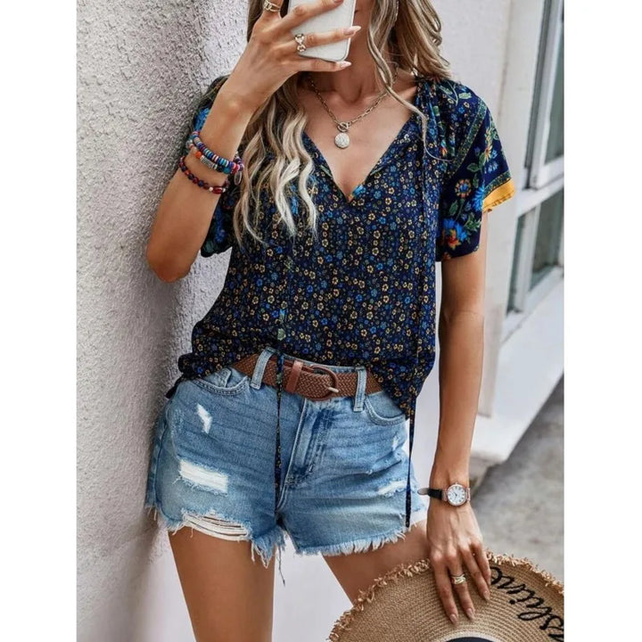 Virginia | Elegante Boho-Bluse