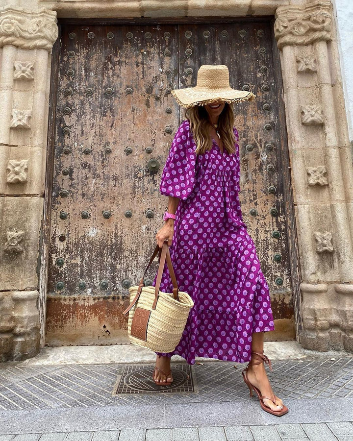 Elara – Bohemian Maxi Dress